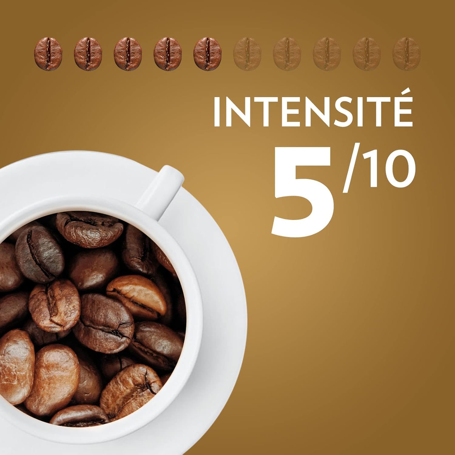 Café Espresso Qualità Oro - Café Grain - Intensité 5